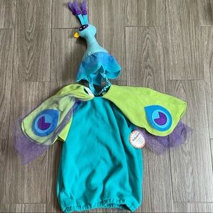 NWT Pottery Barn Kids Peacock Costume